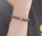 Tiger eye armbånd  (strikk) thumbnail