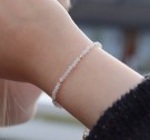 Månesten armbånd med lås thumbnail