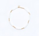 White dreams armbånd, elastisk strikk thumbnail