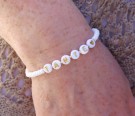 Design ditt eget armbånd (Hvit, elastisk strikk) thumbnail