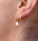 Mini chunky hoops øredobber  thumbnail
