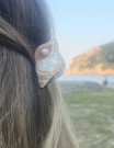 Mini hårklype - skjell thumbnail