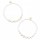 Design ditt eget armbånd (Hvit, elastisk strikk)